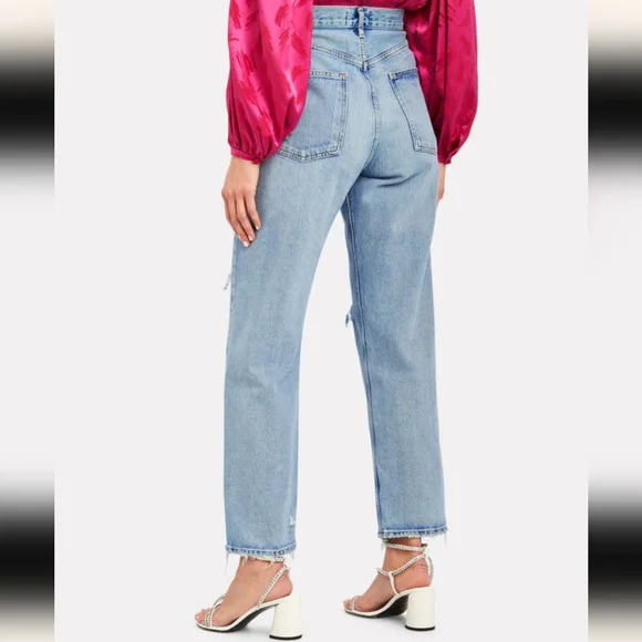 Agolde Jeans 90's Ultra High Rise Size 23 - Picture 3 of 15